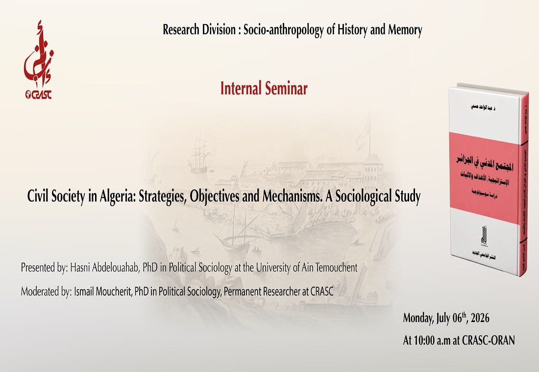 Civil Society in Algeria: Strategies, Objectives and Mechanisms. A Sociological Study
