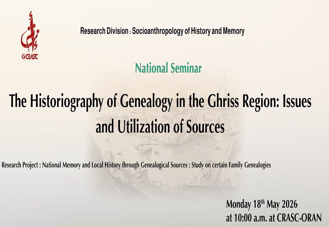 The Historiography of Genealogy in the Ghriss Region: Issues and Utilization of Sources