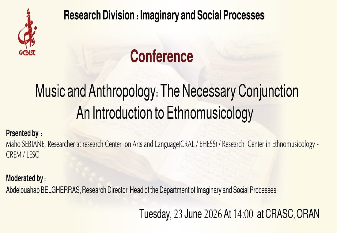 Music and Anthropology: A Necessary Conjunction