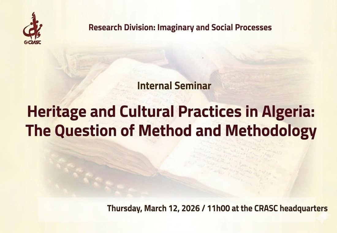 Heritage and Cultural Practices in Algeria: The Question of Method and Methodology