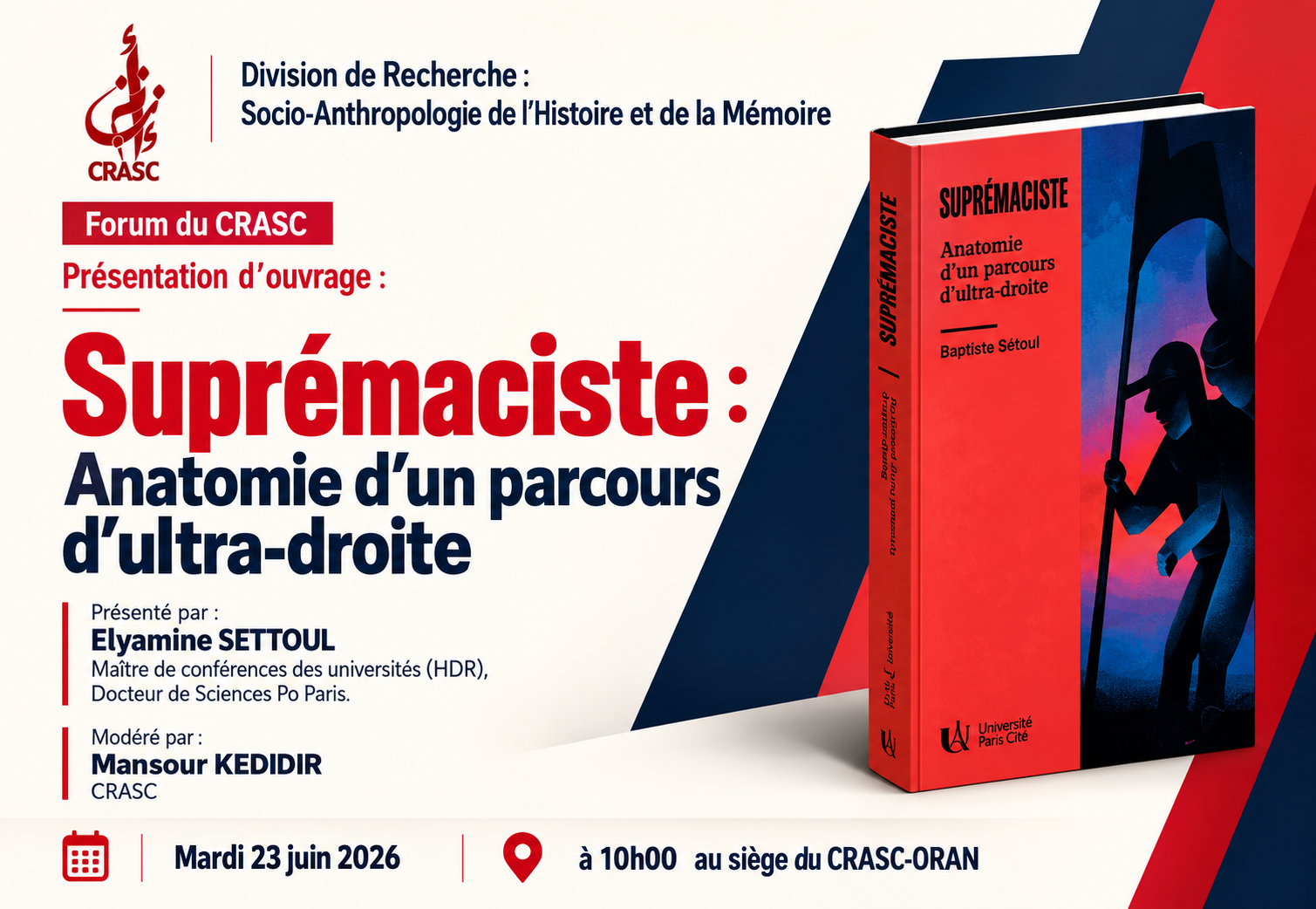 Suprémaciste: Anatomie d'un parcours d'ultra-droite